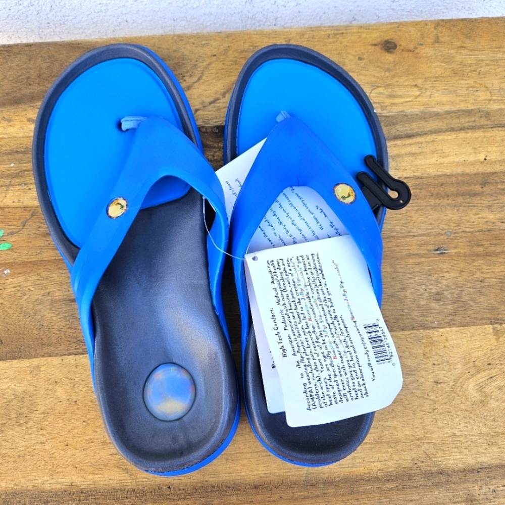 Hawaiian Jellys Ultra Comfort Aouli Sry  Unisex  Sandals Men's Size 8 - Picture 2 of 16